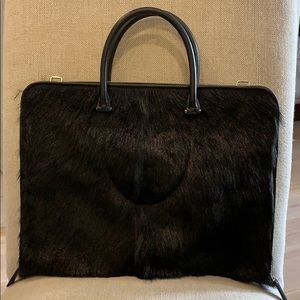Prada Goat Hair Messenger Bag
